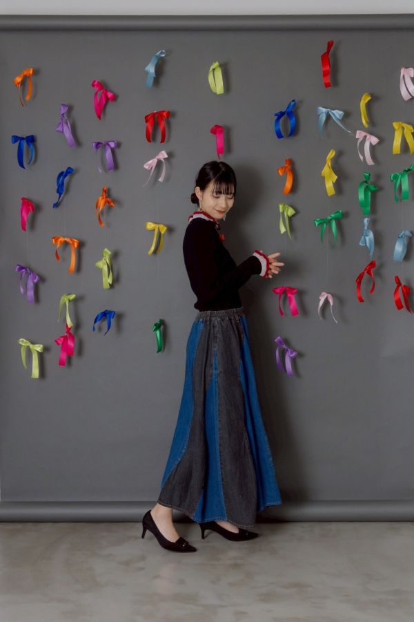 波浪手袖造型內搭衣 