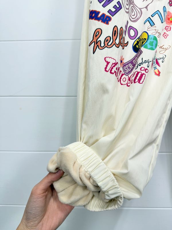 彩色娃頭縮口褲 