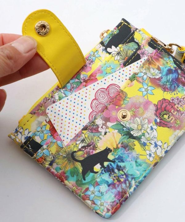 花花娃頭零錢包 