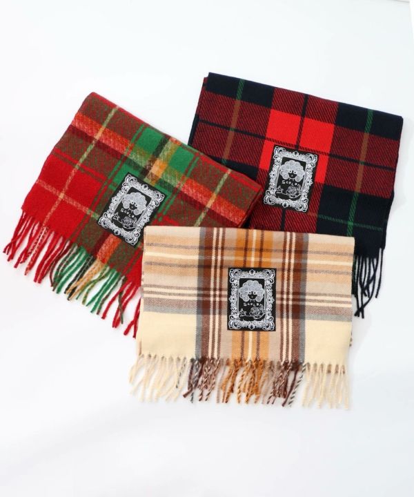 ScoLar格紋圍巾 