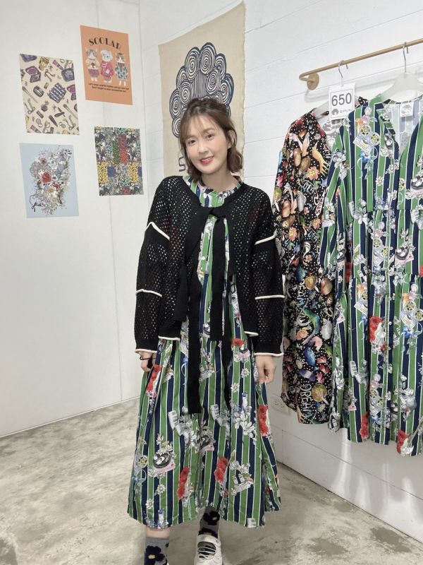 幻想世界襯衫洋裝 