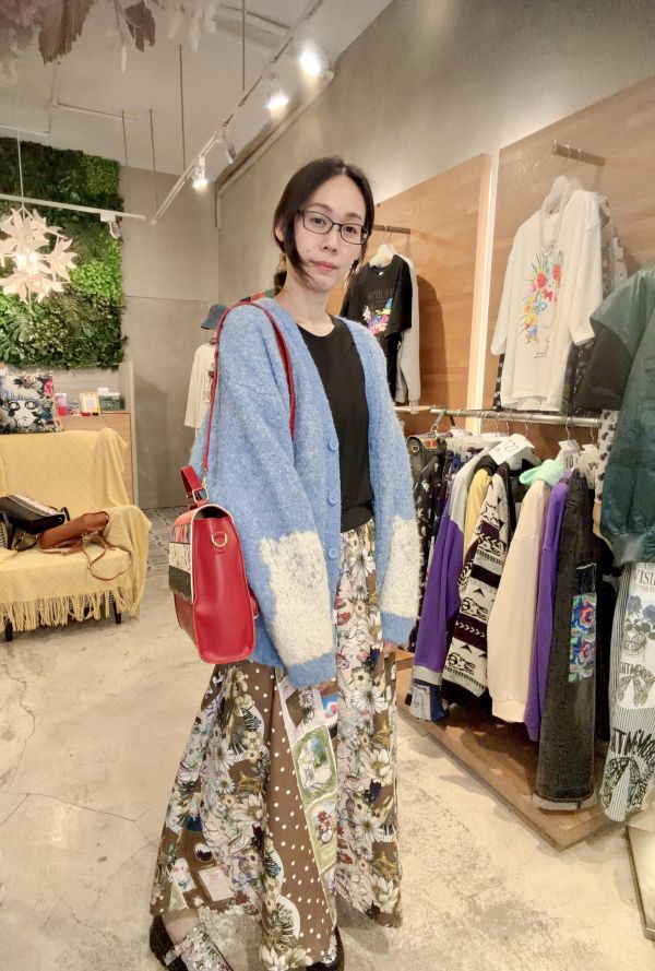 捲捲羊軟針織外罩 