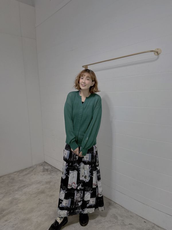 涼感-素色針織外罩 