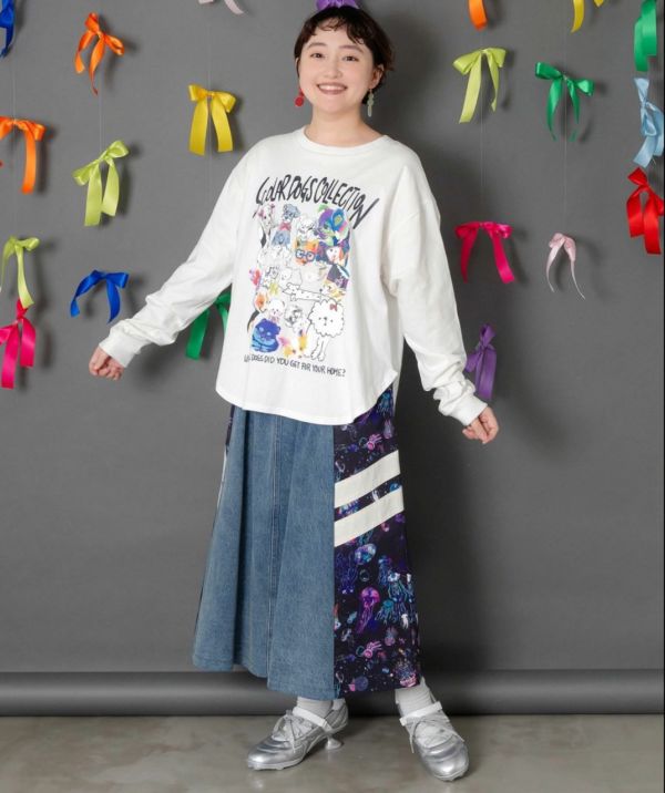 狗狗集合塗鴉上衣 