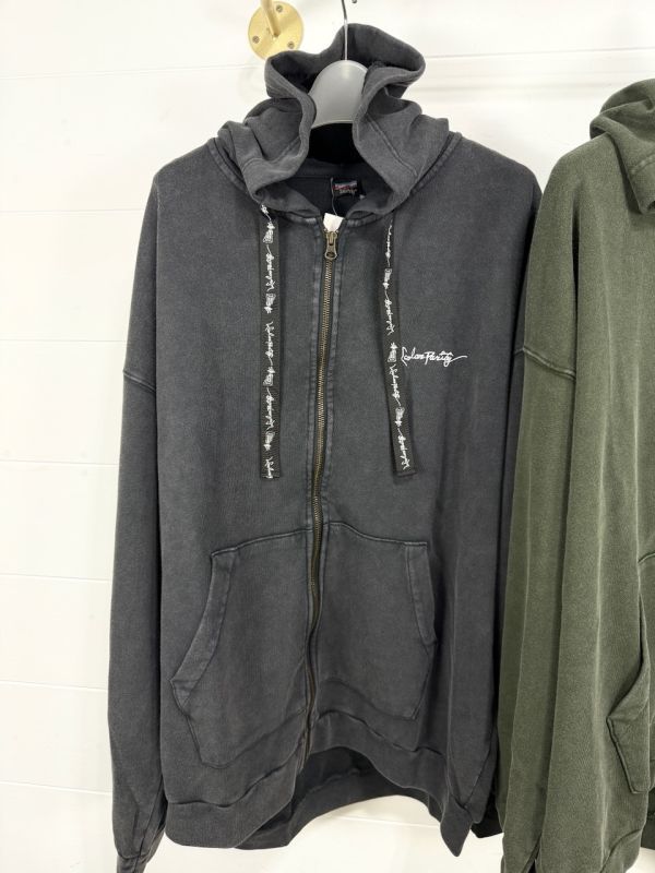 暈染小塗鴉連帽外套 