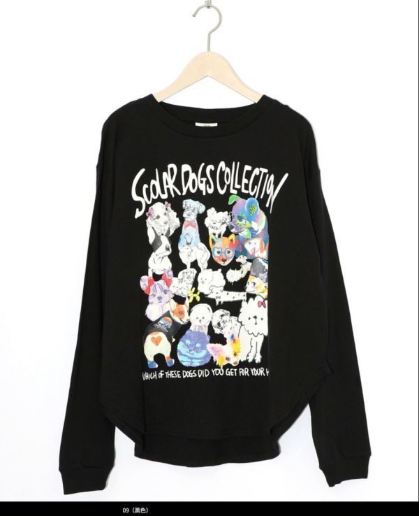 狗狗集合塗鴉上衣 