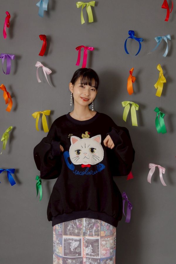 請打給我！貓咪說上衣 