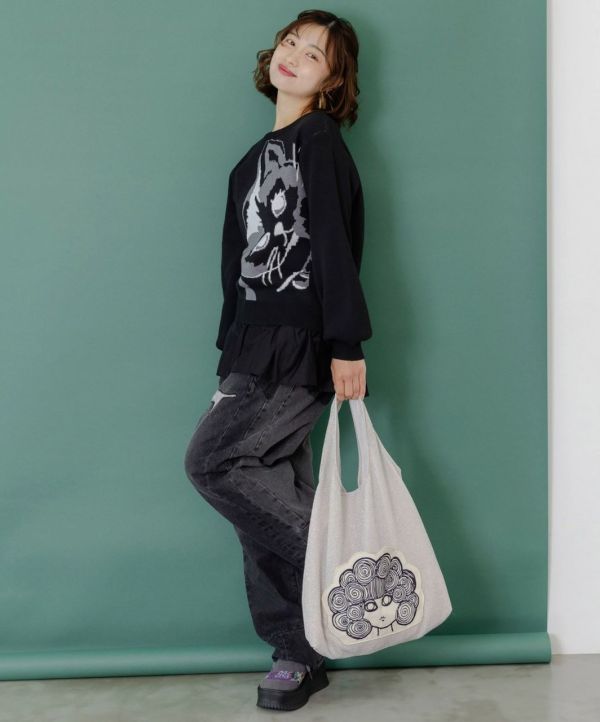 金蔥娃頭軟背包 