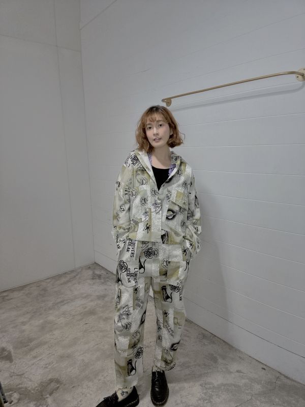 法式暈染短版襯衫 