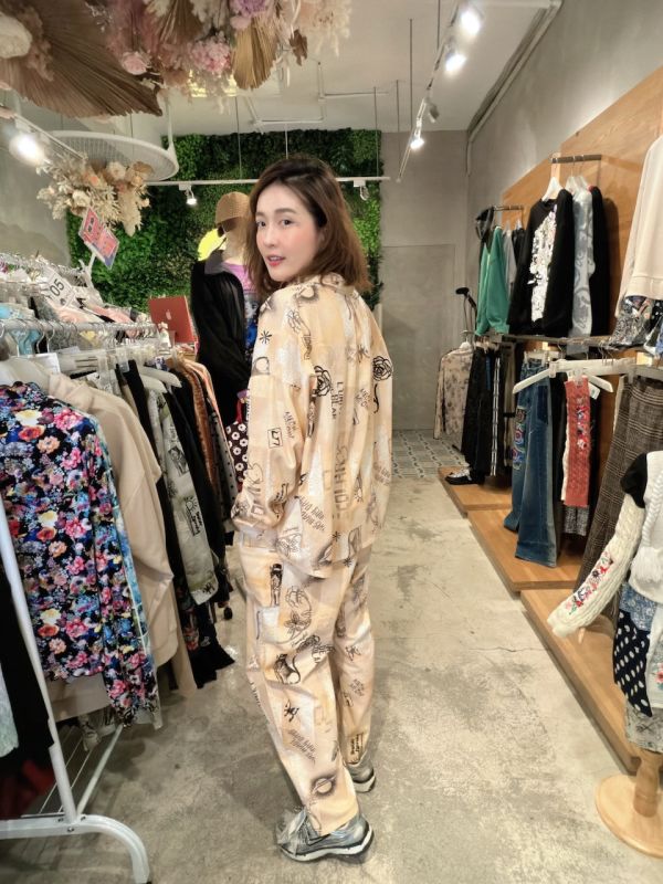 法式暈染老爺褲 