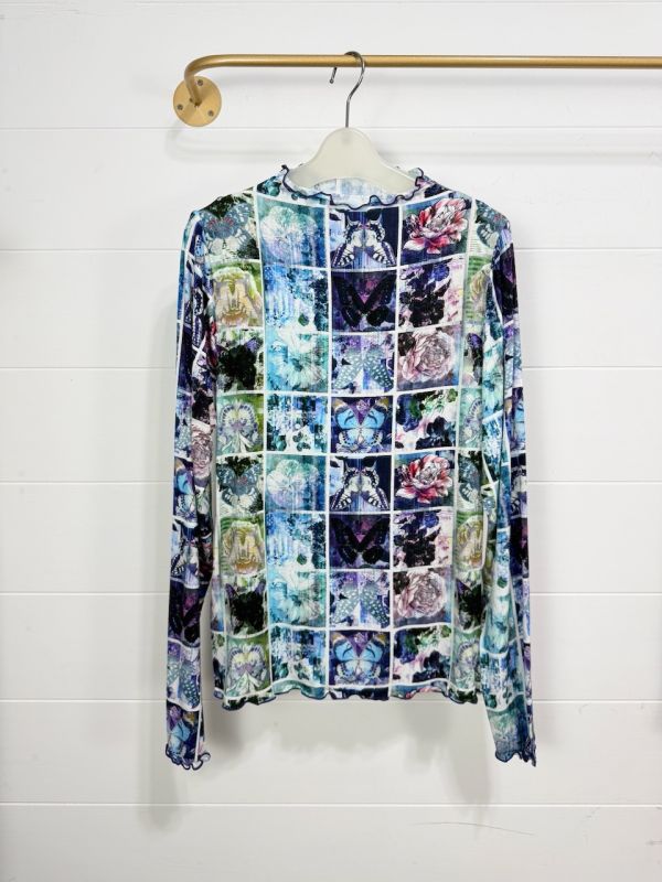 膠原蛋白-彈性塗鴉內搭衣 