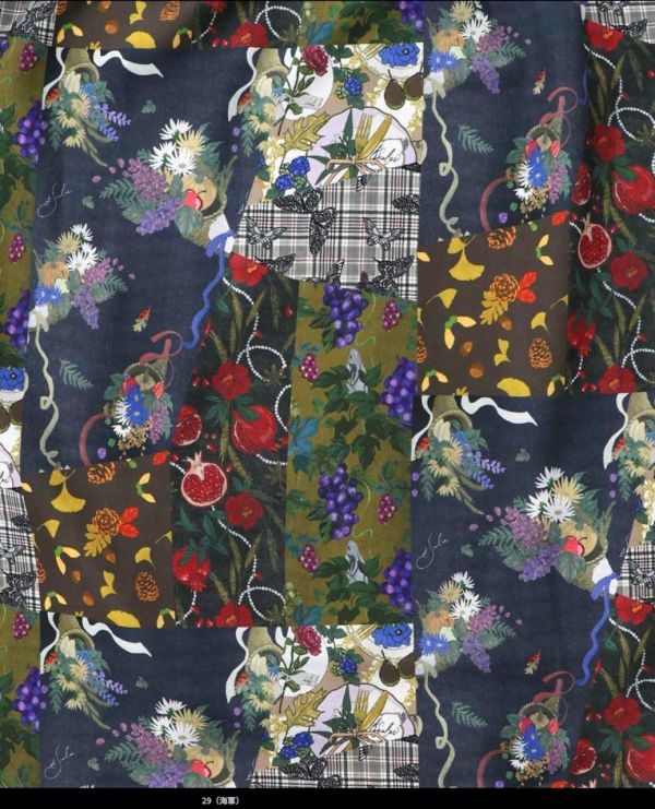 聚寶盆異彩拼接不規則上衣 