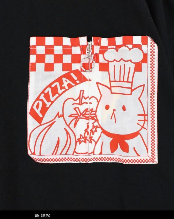 pizza T恤 