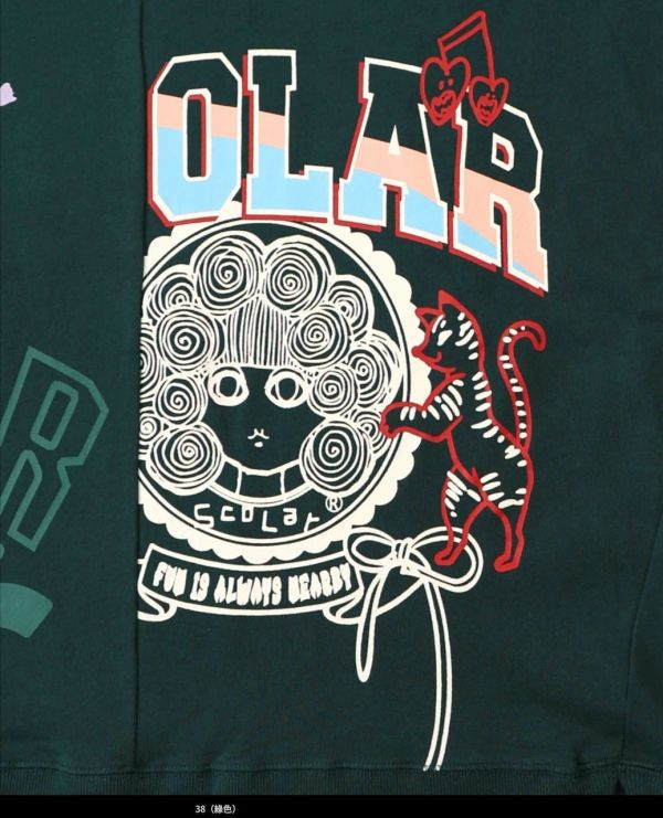 娃頭拼接造型上衣 