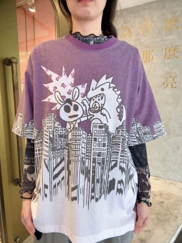 恐龍城市對戰上衣 