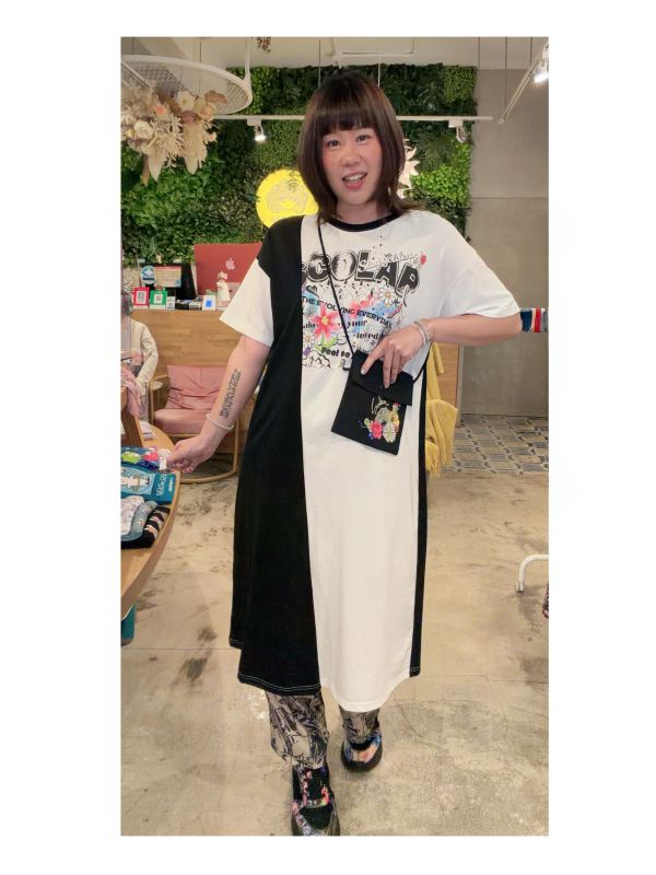 背包可拆-塗鴉長T 