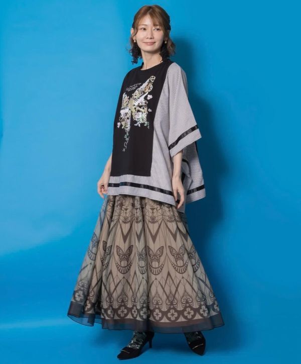 哥德式蝴蝶造型裙(雙面) 