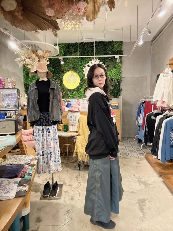 貴族動物城斷面拼接裙 