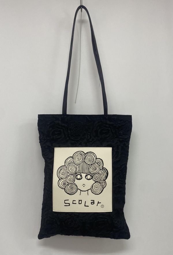 娃娃頭花花手提包 