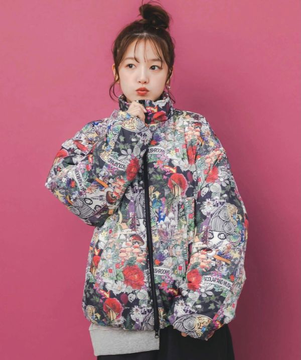 限量3M專利-塗鴉羽絨外套 