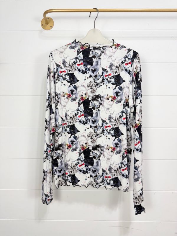 膠原蛋白-彈性塗鴉內搭衣 