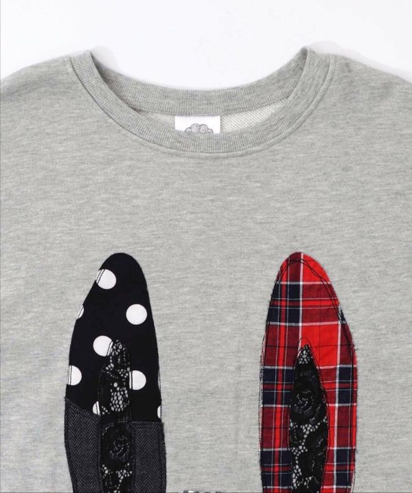 普普風兔子中長版上衣 