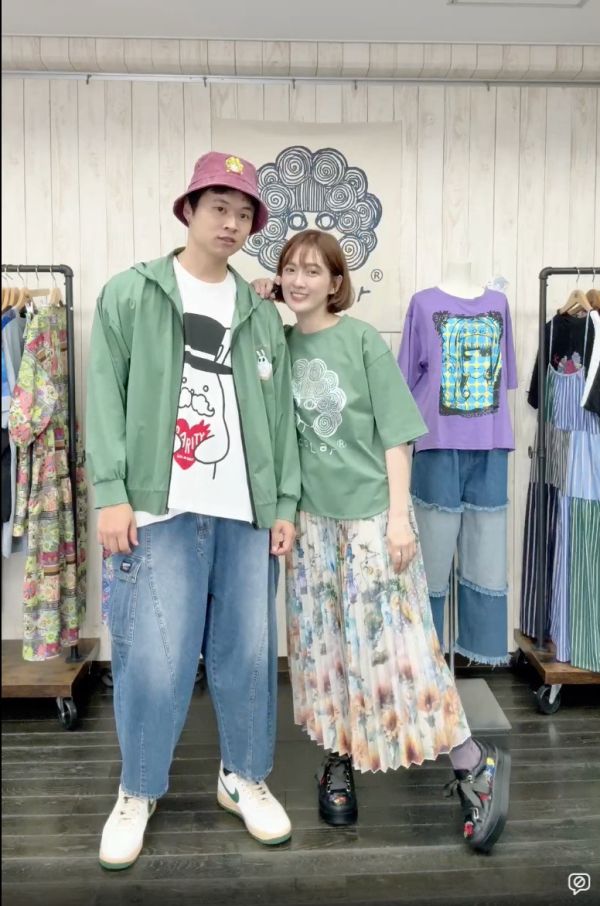 帕帕拉兔愛心上衣 