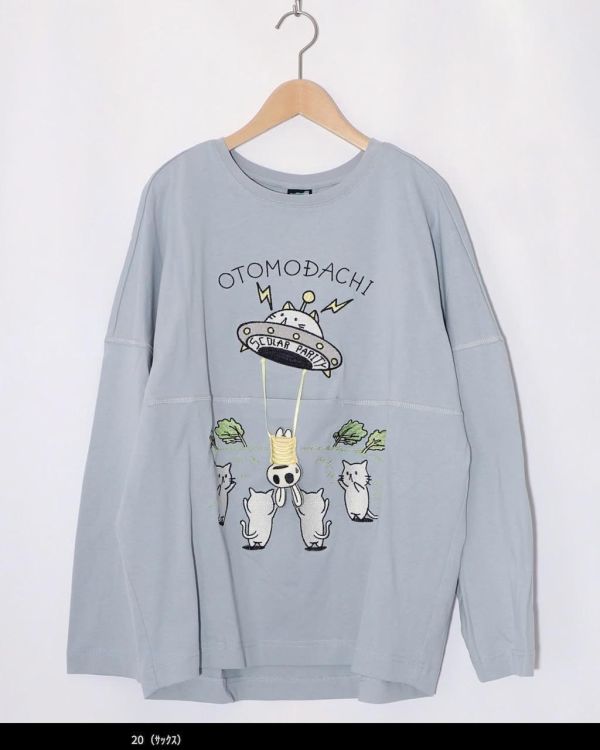 綁架兔兔的貓星人造型上衣 