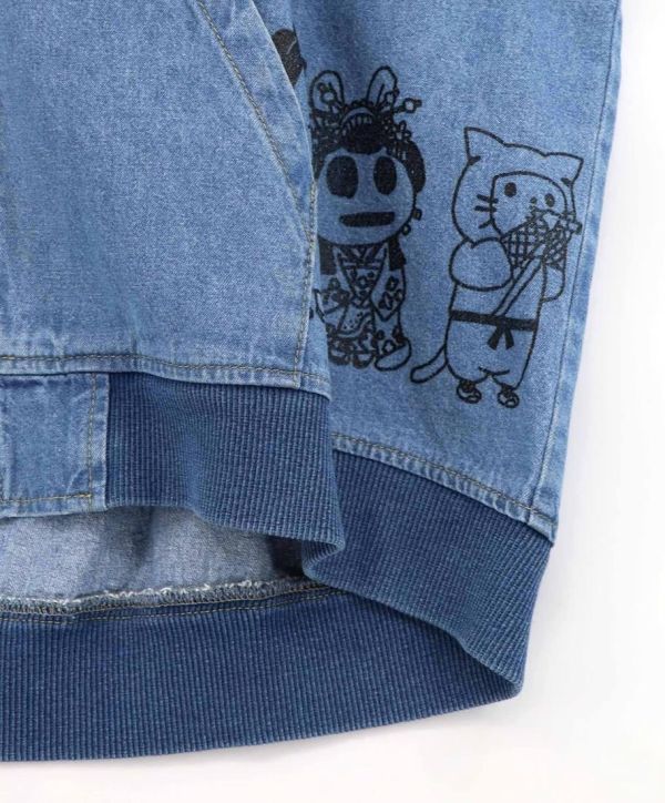 偽裝忍者牛仔背心外套 