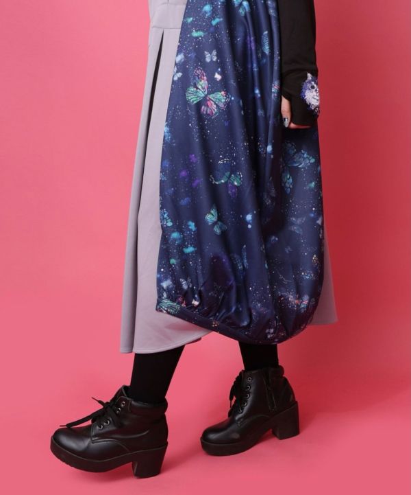 運動風星空吊帶裙 