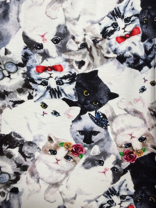 膠原蛋白-彈性塗鴉內搭褲 