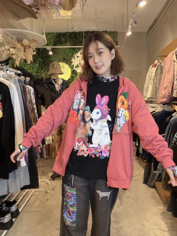 過冬的動物裝扮上衣 