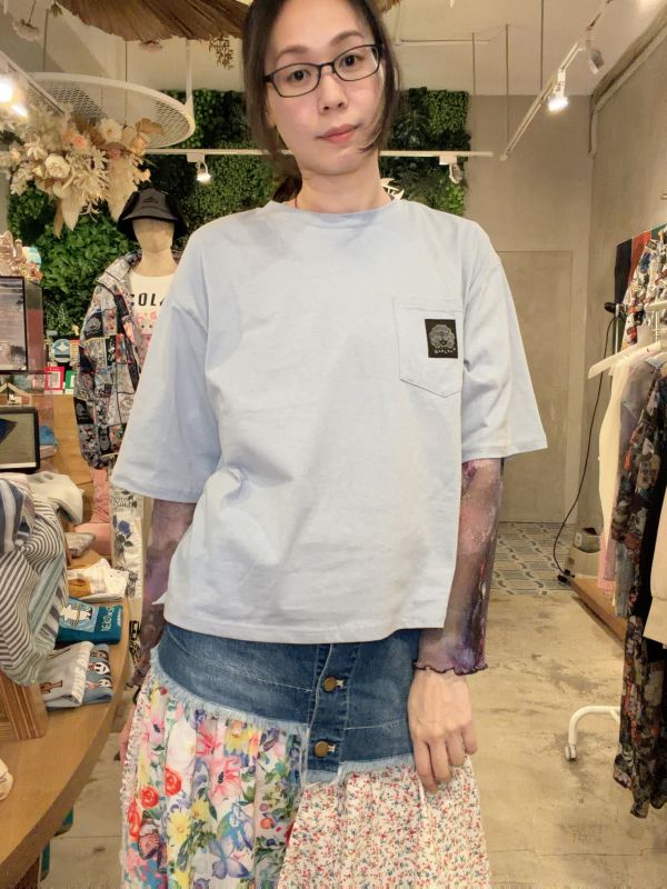 遊戲異想世界方框上衣 