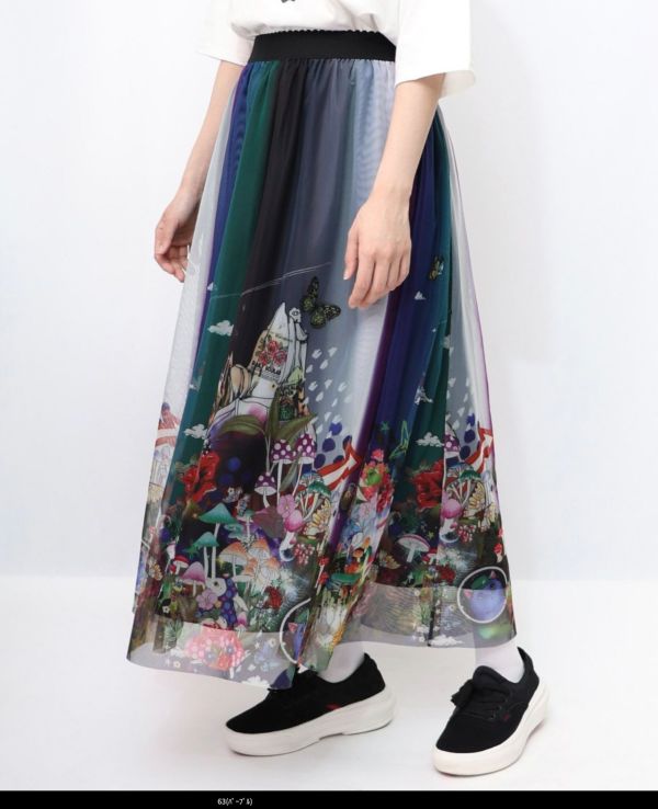 宇宙星球軟紗裙 