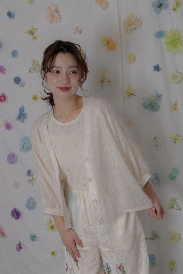 向日葵花束羽毛外罩 