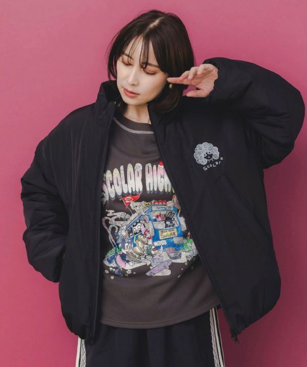 限量3M專利-塗鴉羽絨外套 