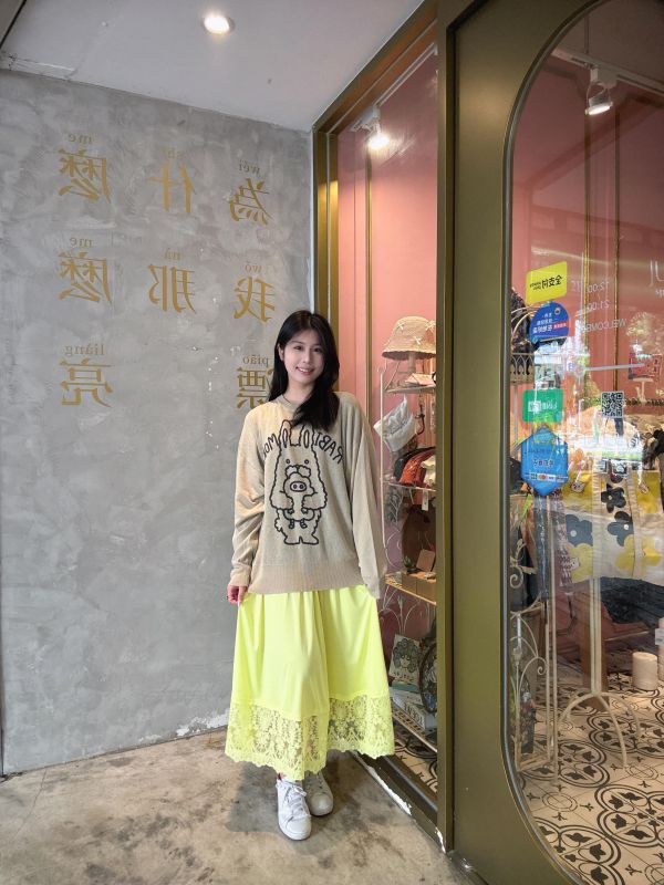 四季-簍空蕾絲襯裙 