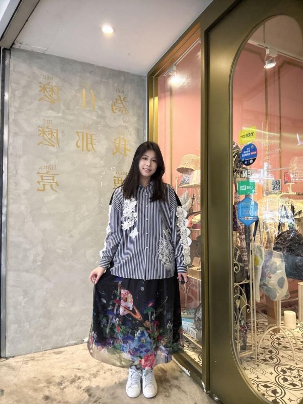 宇宙星球軟紗裙 