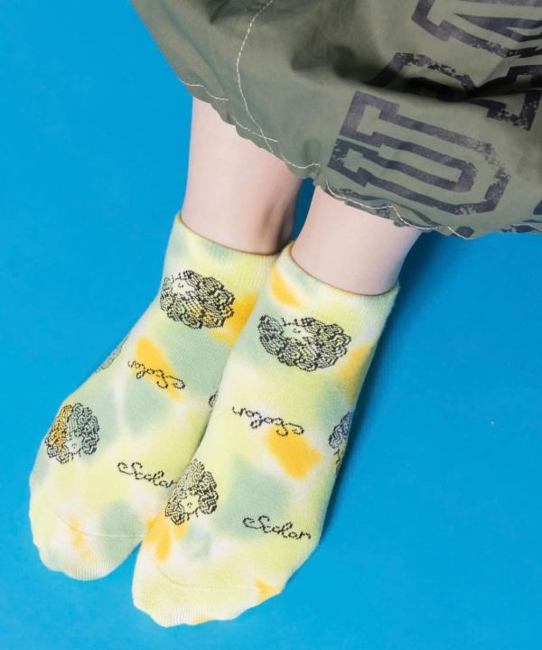 暈染短襪 