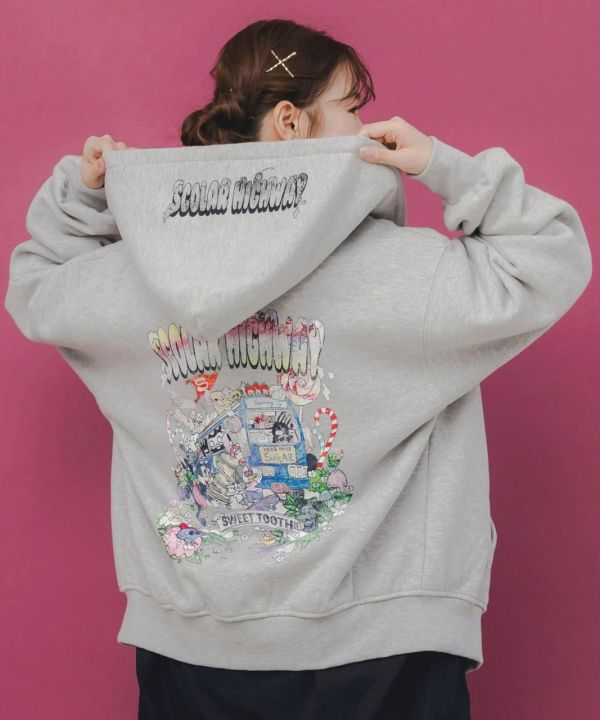 SCOLAR甜心公路連帽外套 