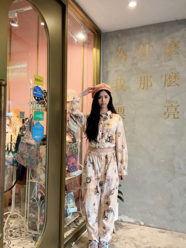 限時優惠 - 法式暈染老爺褲 