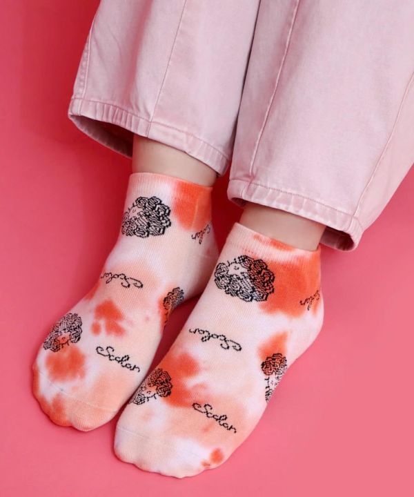 暈染短襪 