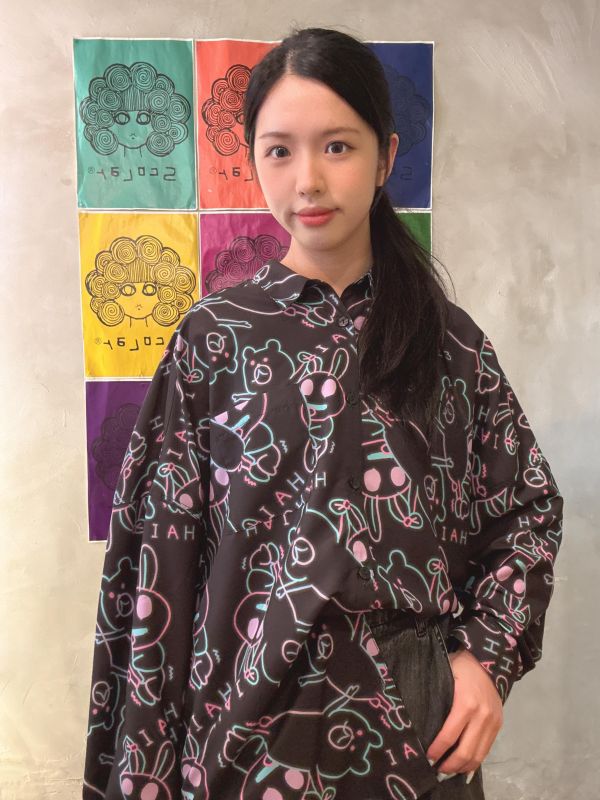 熊兔子體操時間襯衫 