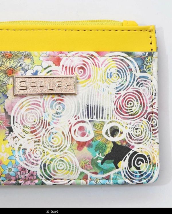 花花娃頭零錢包 