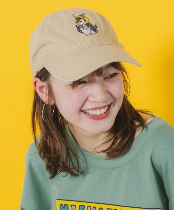 偽裝企鵝鴨舌帽 