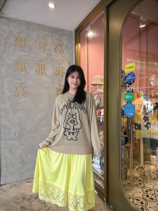 四季-簍空蕾絲襯裙 