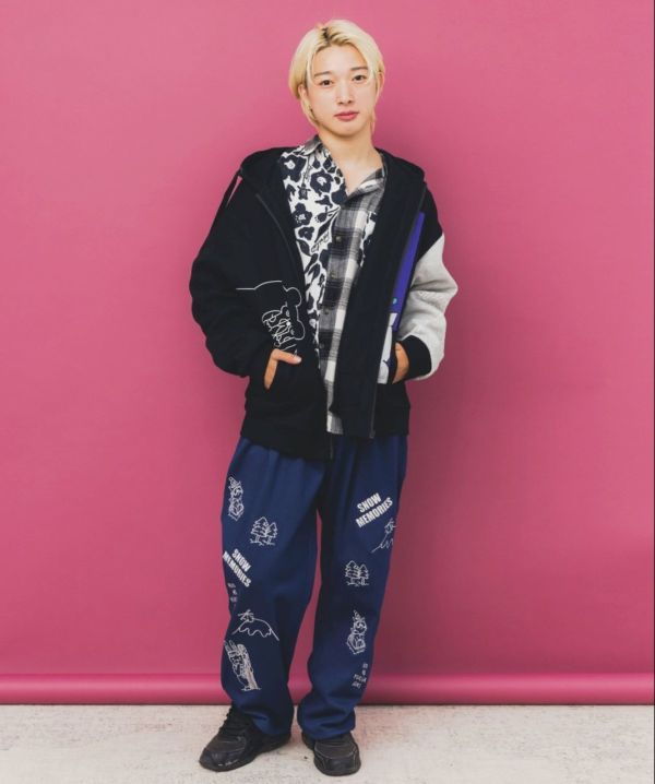 花園鰻眼淚造型連帽外套 