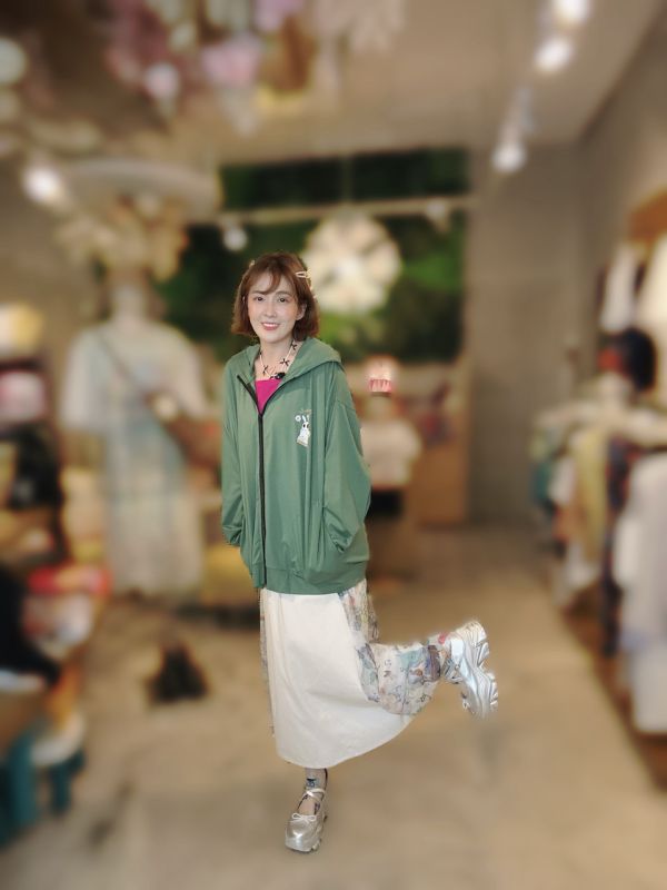 花邊教主牛仔裙 