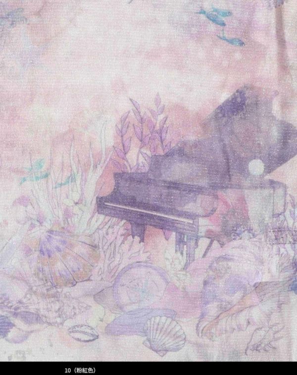 海洋透紗朵朵內搭衣 