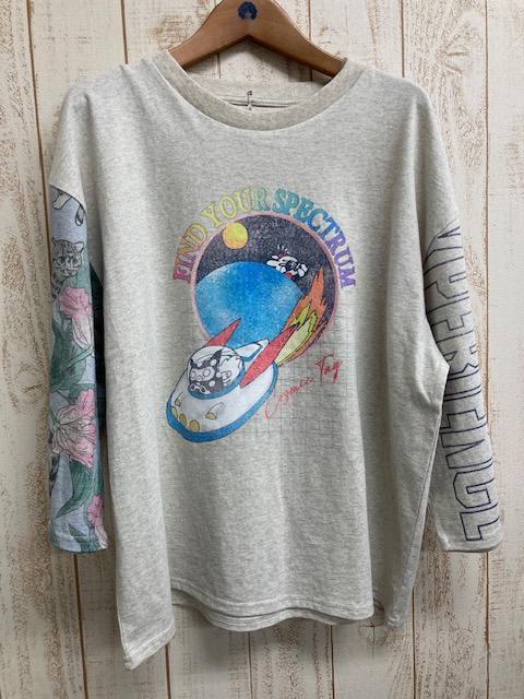 美式星球插畫上衣 